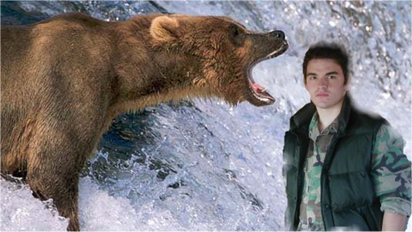 Instead of using photoshop in a useful way, I used it to place myself into weird of dangerous situations. I guess not much has changed.